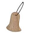 Day Wood Clock Charm