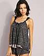 DKNY Lace Print Chiffon Cami Set