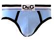 Dolce & Gabbana - Sailing Midi Brief Light Blue