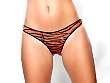 Doreanse - Animal Tiger Thong Orange
