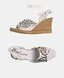 ESPADRILLES - Högklackade skor - 38