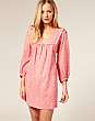 French Connection Clover Ditsy Bell Sleeve Swing Dress