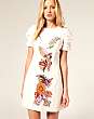 French Connection FC72 Bold Floral Structured Dress