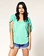 French Connection Jersey Cape Top