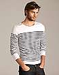 French Stripe Boatneck