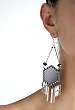 Fringe Earrings by Merle O'Grady