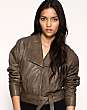 Gestuz Vintage Shape Blouson Leather Jacket