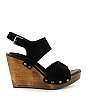 Gilda Wood Wedge Sandal