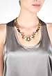 Gold Crystal Curb Collar by Merle O'Grady