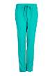 Green Washed Silk Trouser by DKNY