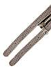 Grey Double Buckle Zip Belt by McQ Alexander McQueen