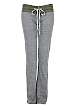 Heather Grey Contrast Waistband Slouchy Pant by Splendid
