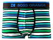 Hugo Boss - Orange Flex Short Boxer Striped Green/Blue