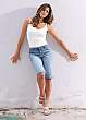 Jeansbermudas, stretch - 2
