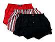 Jockey - 3-pack Boxers Red/Striped/Blue