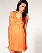 Jovonna Pleated Skirt Dress