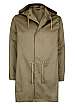 Khaki Cotton Army Parka by APC