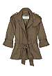 Khaki Hala Cropped Trench by By Malene Birger