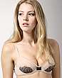 Lascivious Lace Cup Mesh Underwired Bra