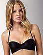 Lascivious Niki Silk Satin Balcony Zip Back Bra
