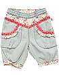 Leane Denim Capri Pants - 2