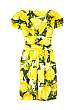 Lemon Print Poplin Dress by Moschino Cheap & Chic