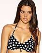 Lepel D-G Polka Passion Underwired Halterneck Bikini Top - 2