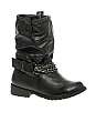 London Rebel Curb Chain Biker Boot