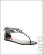 London Rebel Embellished Flip Flop