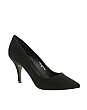 London Rebel Kitten Heel Court Shoe