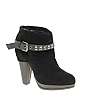 London Rebel Studded Buckle Shoe Boot