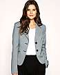Mango Roll Sleeve Blazer