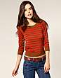 Mango Stripe Knitted Top