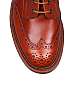 Marron Brown Brogue Stow Boots by Tricker's