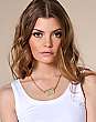 Mickis Necklace Brass