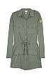 Military Drawstring Shirt Dress by Splendid