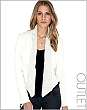 muubaa Tassel Detail Drape Leather Jacket
