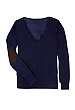 Navy Basic V Neck by Joseph