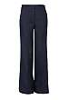 Navy Feline Wide Flare Trouser by Joseph