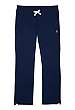Navy Fleece Yellow Logo Track Pants by Polo Ralph Lauren