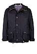 Navy Millerain Chambray Lined Parka by Heritage Research