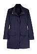 Navy Reslan Lightweight Summer Parka by Theory