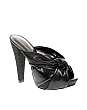 Nine West Decent Twist Front Heeled Mule Sandals
