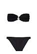 Noir Bandeau Bikini by Zimmerman
