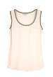 Nude Kelvin Silk & Lurex Trimmed Vest by Paul & Joe Sister