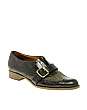 NW3 Holly Brogue Buckle Side Flat Shoe