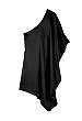 One Shoulder Silk Kaftan Dress by Halston Heritage