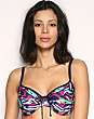 Panache Pebbles Print Underwired Bikini Top