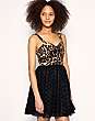 Paprika Leopard Top Spot Chiffon Dress