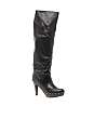Pied A Terre Rielly Platofrm Clog Knee Length Boot